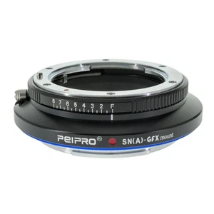 PEIPRO for Sony a mount lens to Fujifilm GFX mount camera manual focus adapter