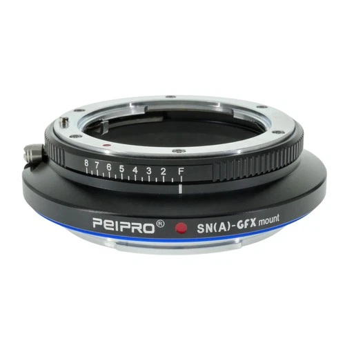 PEIPRO for Sony a mount lens to Fujifilm GFX mount camera manual focus adapter