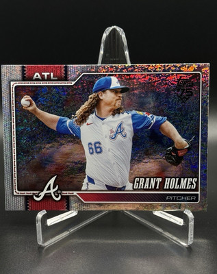 Topps 2026 Series 1 Grant Holmes Foil Atlanta Braves #182 Insert