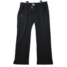 FIGS Womens XL Tall Kade Cargo Pants Black Technical Collection T21004T