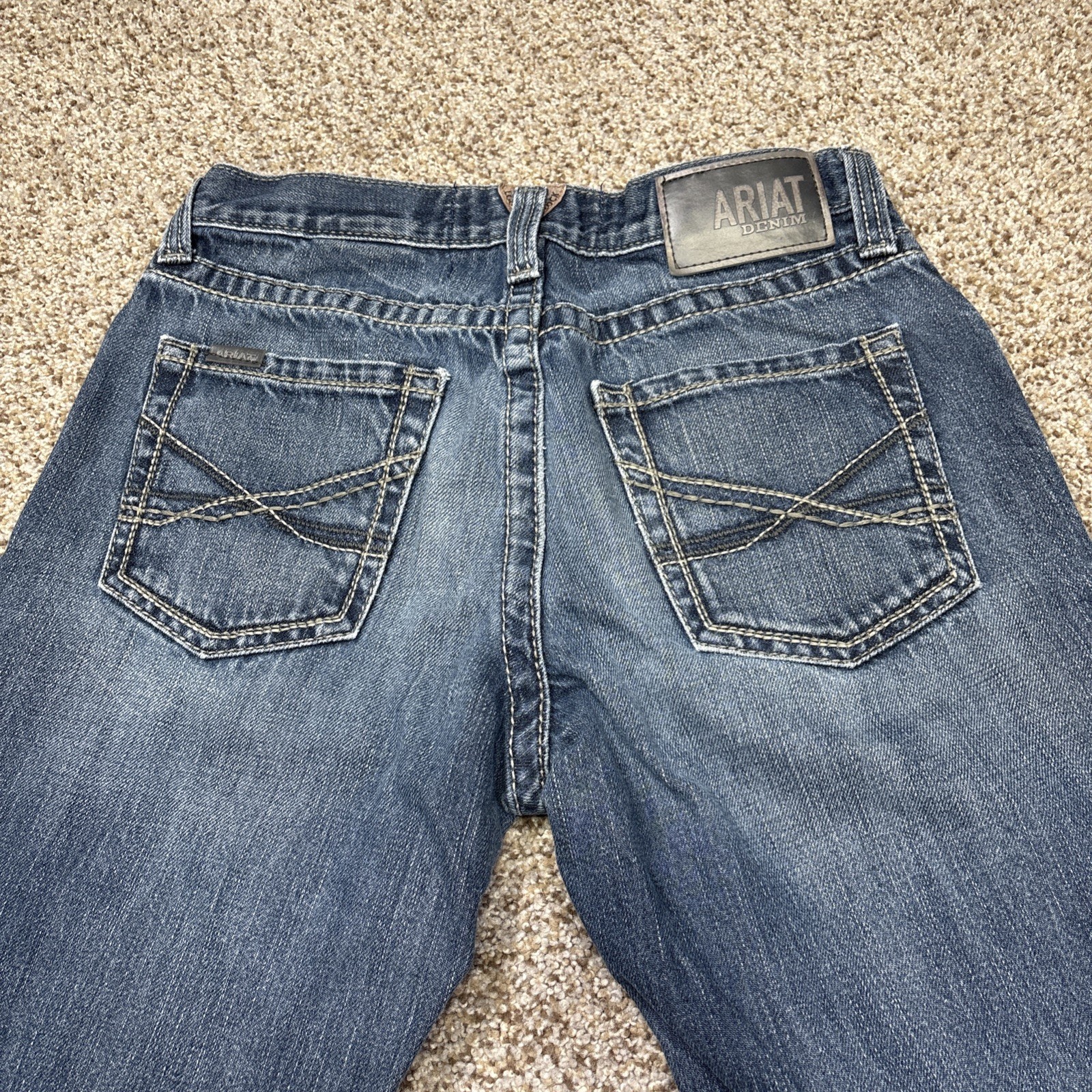 Ariat Mens M5 Slim Straight Denim Jeans Western 30/34 Fits 29 X 33 - View 14