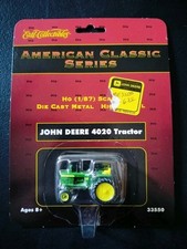 John Deere 4020 Green Tractor ERTL 1/87 Scale...