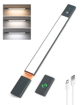Under Cabinet Lighting, Motion Sensor Lights with 2 Detachable Batteries, 76 ...