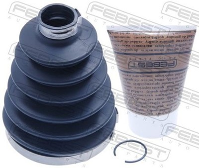 Für FEBEST 0317P-CL20 BOOT OUTER CV JOINT KIT PVC 92X124X27
