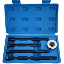 5Pcs Harmonic Balancer Installer Set, Extra Long Crank Pulley Damper Installa...