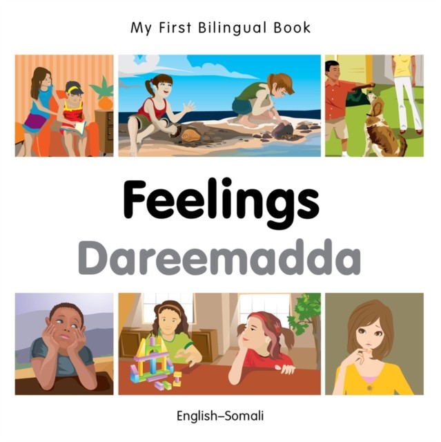 My First Bilingual Book -  Feelings (English-Soma by Milet Publishing BOARD BOOK