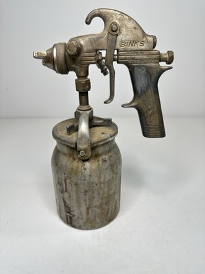 Vintage Binks MFG CO. Spray Gun With Cup Binks Thor Model 9 Gun USA MADE
