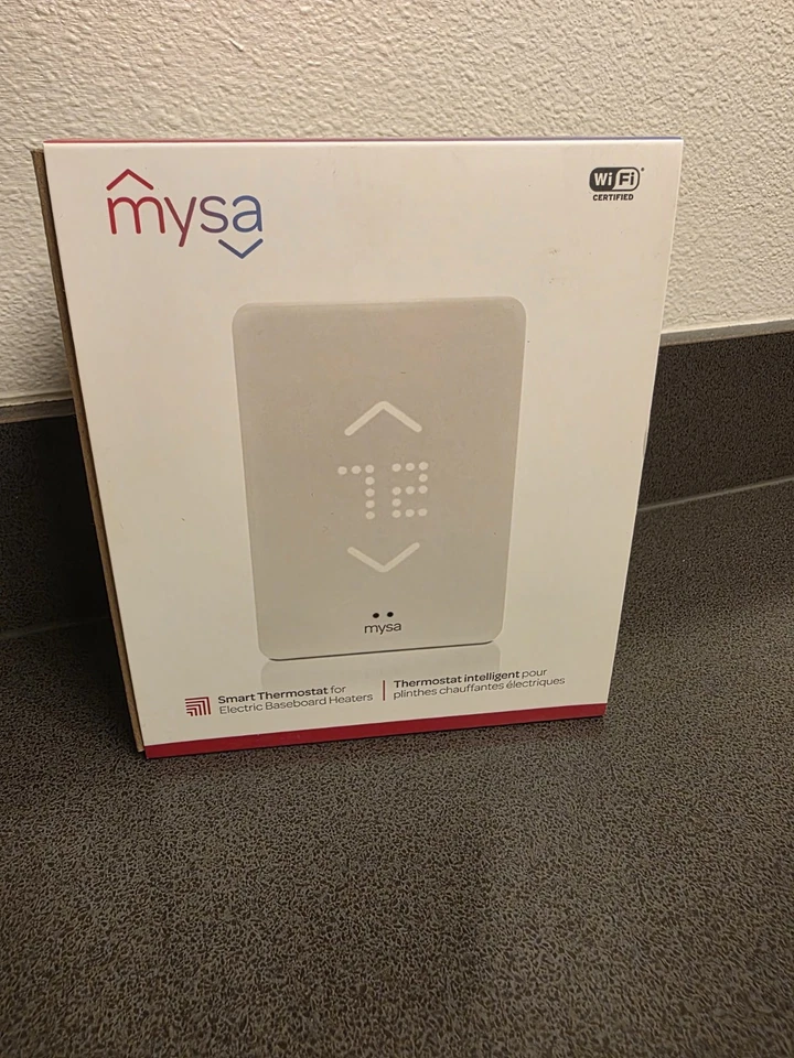 Mysa Smart Thermostat für elektrische Fußleistenheizungen V2 - Weiß (MYSA BB V2-0)