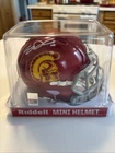 Sam Darnold Autographed SIGNED USC Trojans Mini Helmet Riddell NCAA QB Beckett