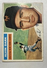 1956 Topps - Alvin Dark #148 White Back