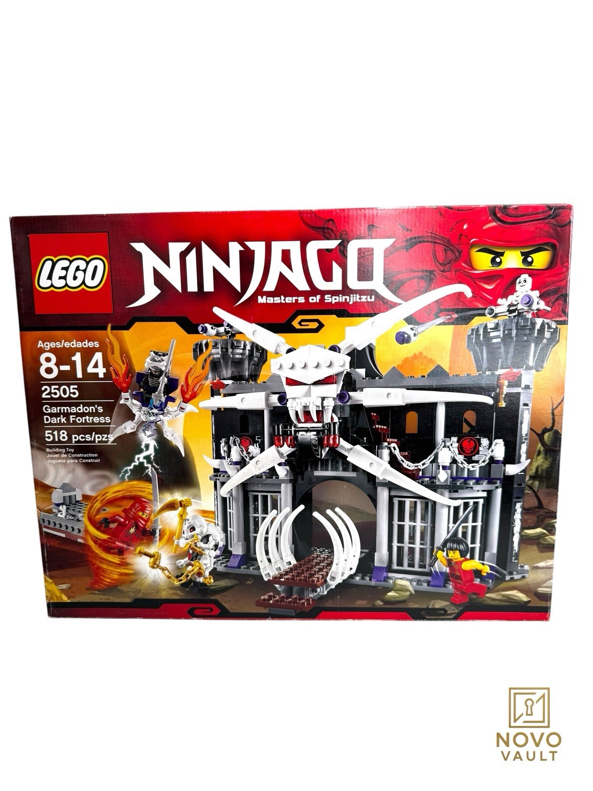 LEGO NINJAGO: Garmadon's Dark Fortress (2505) Sealed & Retired 2011 Pilot Season