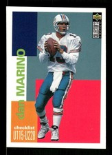Dan Marino 1995 Collector's Choice Update #U225 Miami Dolphins NM