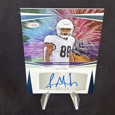 2025 SAGE HIT Low Series Josiah Miamen Autographs Blue Auto #A-JM2 