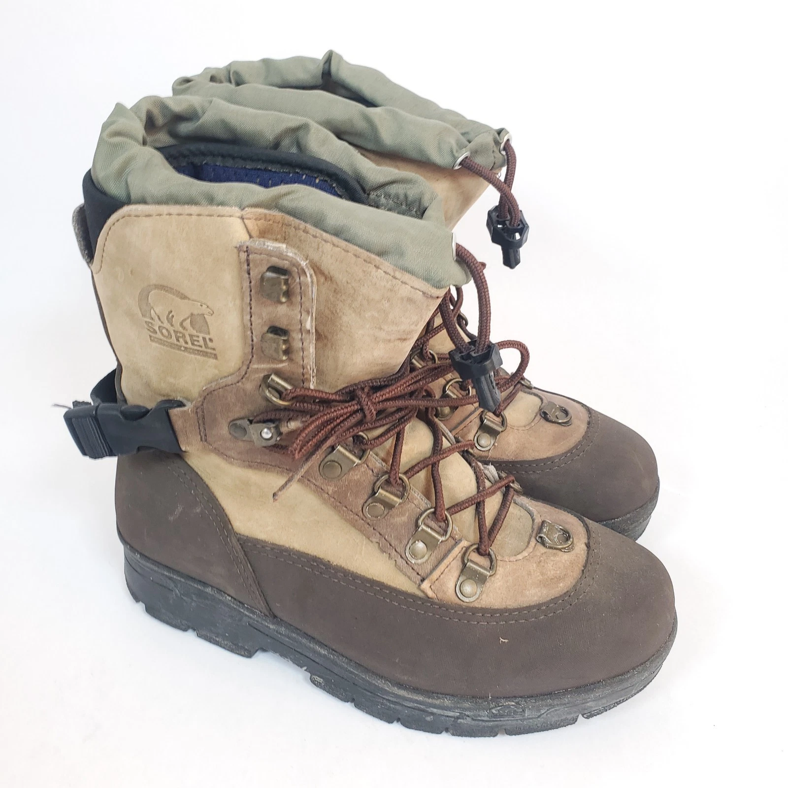 Sorel Conquest Hiking Boots Women's 7 Waterproof Trail Outdoors Rugged