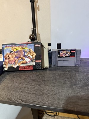 Street Fighter II Turbo 2 (Super Nintendo SNES) with Box & Game/Tray No Manual