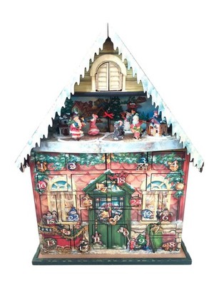 Christmas House Musical Advent Calendar MusicBox Kingdom