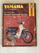 Haynes Manual 1247 - Yamaha T80 Townmate, 1983 to 1987
