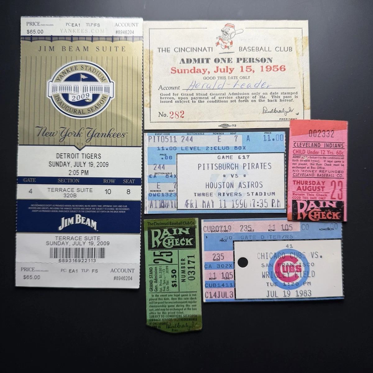 1940 Year Vintage Sports Ticket Stubs for sale | eBay