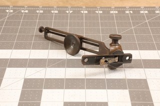Unmarked VTG Vernier Tang Peep Target Rifle Sight Approx. 2.26" CTC 5.5" Tall