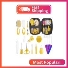 Baby Healthcare and Grooming Kit for Newborn Kids, 24PCS Upgraded Safety Baby Ca