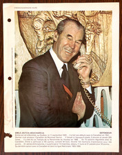 1978 Dimanche Derniere Heure Emile ''Butch'' Bouchard Canadiens de Montréal