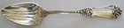 Vtg antique Sterling Silver Fluted Grapefruit Spoon, Reed & Barton 5 3/4" 0.9 oz