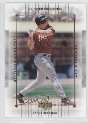 2003 Upper Deck Patch Collection Lance Berkman #47 0s5