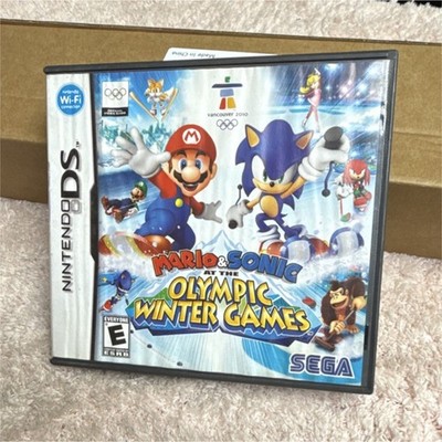 SEGA Mario & Sonic at the Olympic Winter Games Nintendo DS Sports 2009 Manual
