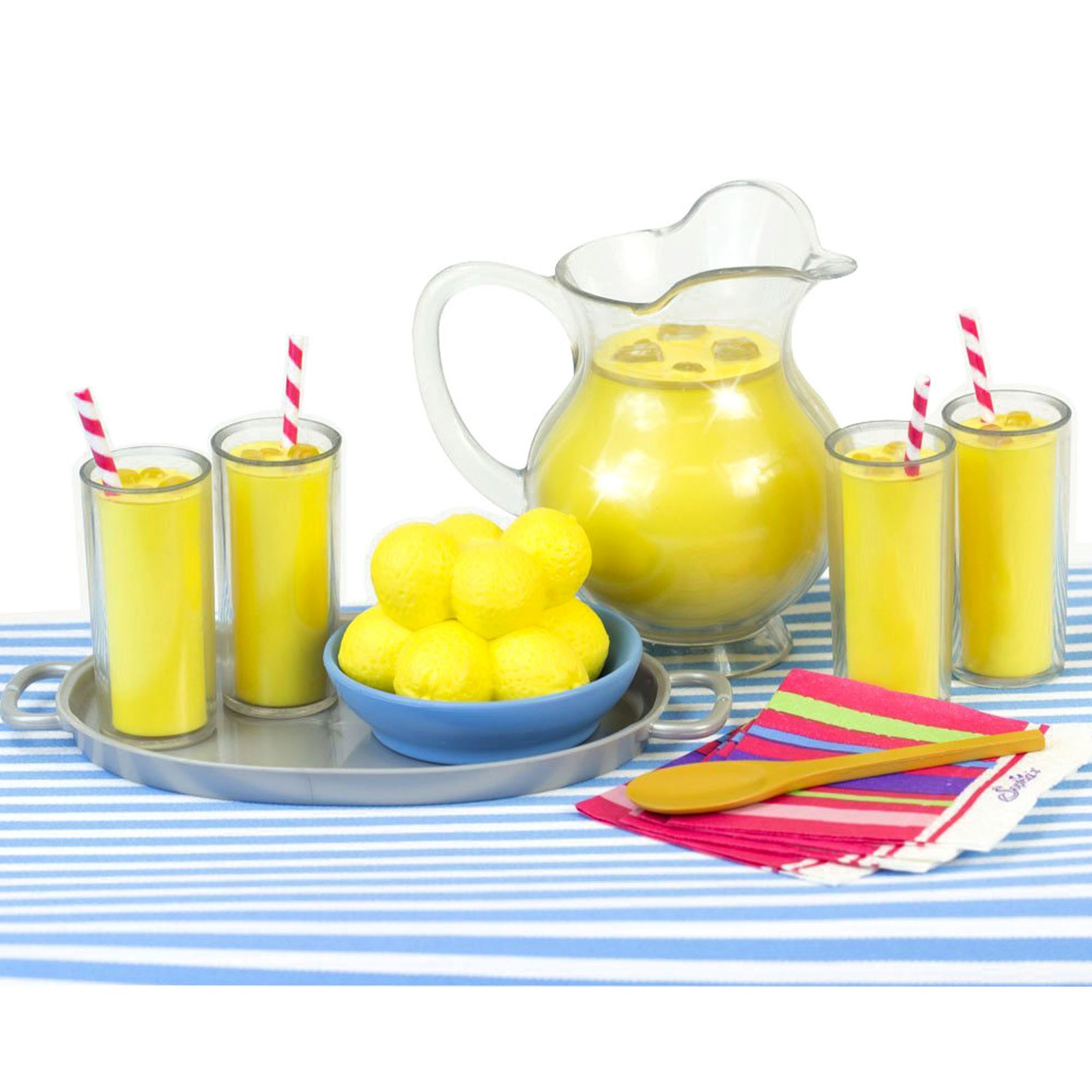Sophia's - 18" Doll - Lemonade stand Set - Yellow