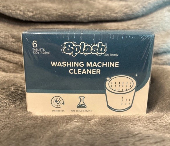 Splash Spotless Washing Machine Cleaner for Front Loader Deep Clean