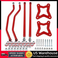 High Clearance Steel Rear Radius Arms Rods 4x For 2014-2023 Polaris RZR XP 1000