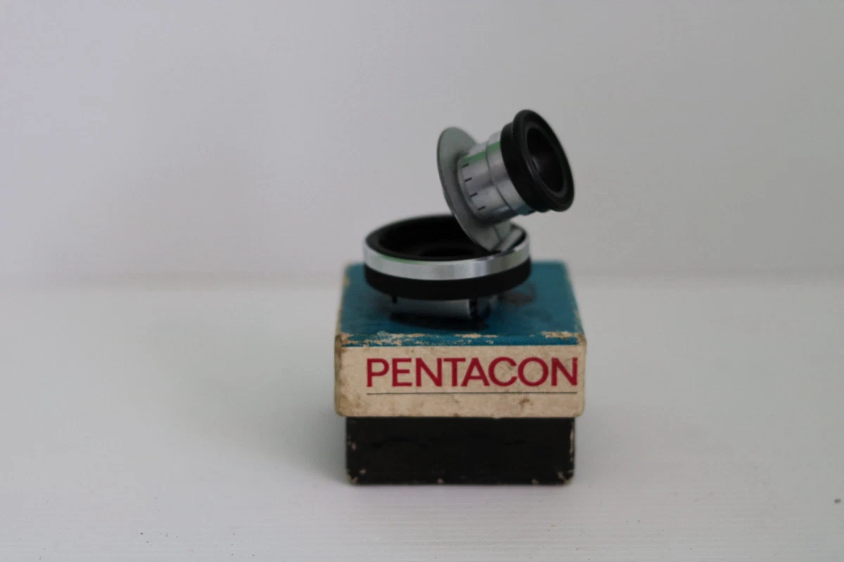 Vieux Viseur Pentacon SIX TL : œilleton En Caoutchouc D’époque Pour Prisme, Fonctionne Parfaitement