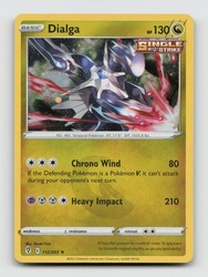 Dialga 112/203 Holo Rare Evolving Skies Pokemon TCG