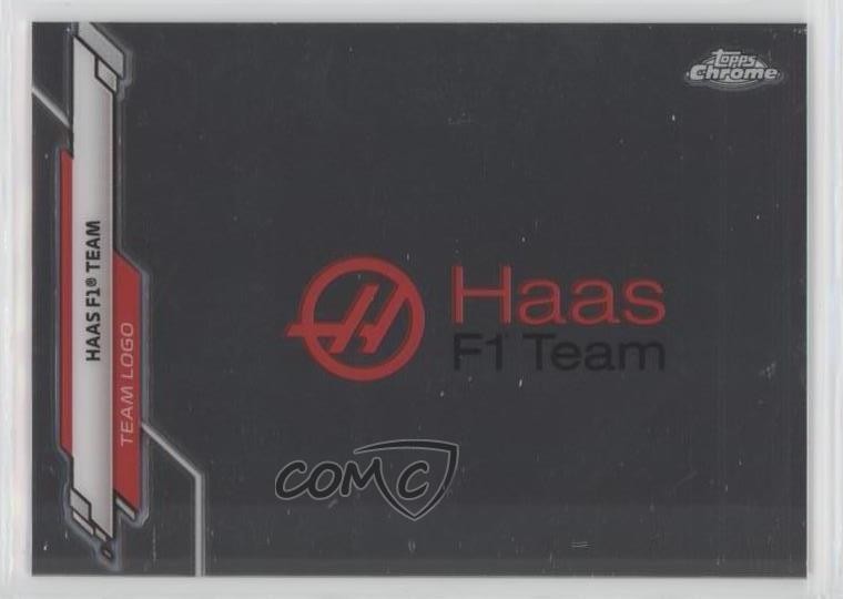 2020 Topps Chrome Formula 1 Team Logos Haas F1 Team #120 0bt4