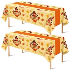 Thanksgiving Decorations - Thanksgiving Tablecloth Thanksgiving Table Yellow
