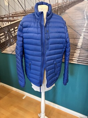 Abercrombie & Fitch Herren Steppjacke Blau Gr. L