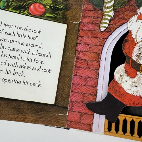 VTG Hallmark The Night Before Christmas Pop-Up Book Clement Moore's Singapore - Picture 11 of 18