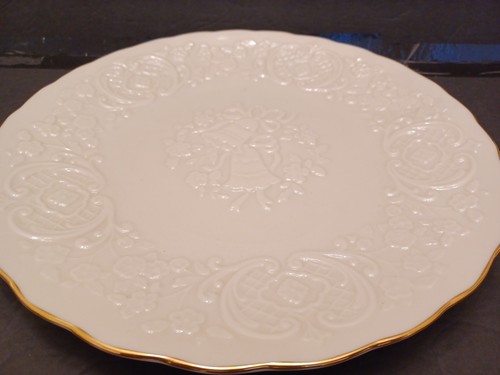 Lenox Marriage Plate Large 12.5"Cake/Sandwich Plate USED NO DAMAGE FREE SHIP