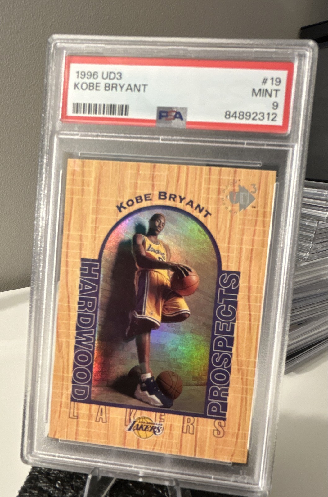 1996-97 Upper Deck UD3 - Hardwood Prospects Kobe Bryant #19 (RC)