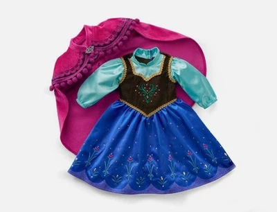 American girl dress & cape for 18'' doll Frozen ANNA Collector Limited Swarovski