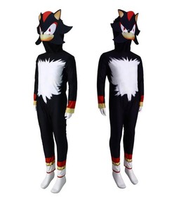 Sonic the Hedgehog Customes Full Set Jumpsuit Bodysuit Halloween Neutral Cosplay