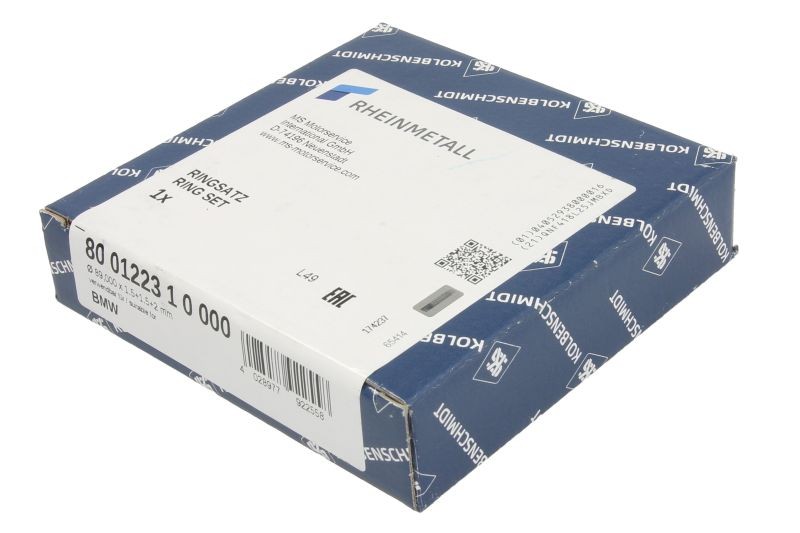Fits KOLBENSCHMIDT 800122310000 Piston Ring Kit 800122310000 89 (STD) ⭐UK Stock⭐