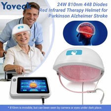 24W Brain Therapy Helmet 810nm 448 Diodes Neurological Health Treatment Device