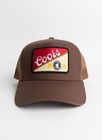 Coors Banquet Brown Trucker Hat Snapback Adjustable Mesh Cap NEW With Tags — photo 1