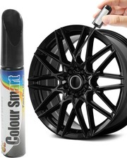 Touch Up Paint for Cars Rim Paint Black Scratch Remover