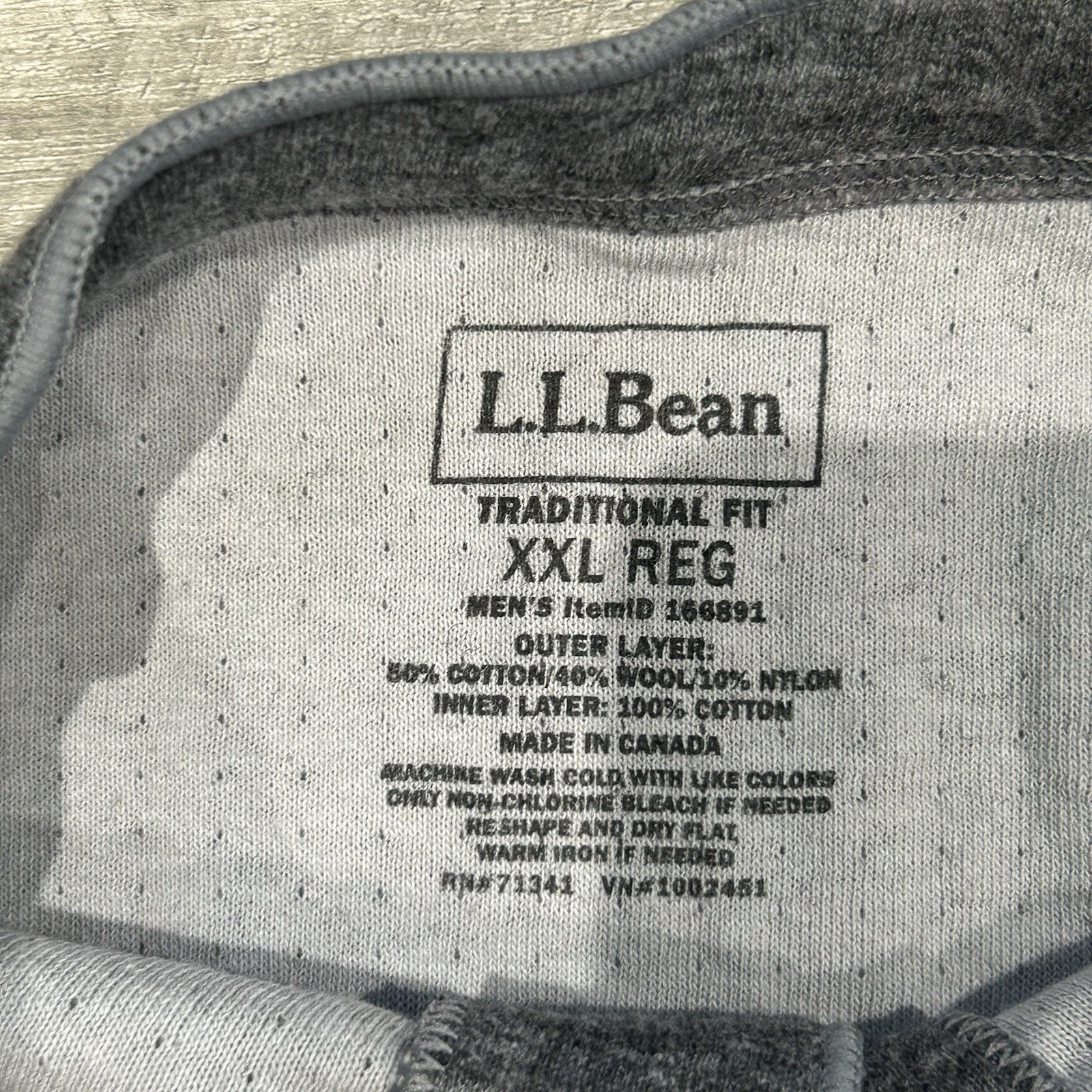LL Bean Two Layer Wool Blend River Driver Shirt M… - image 11