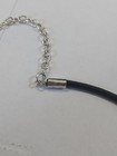 Vintage 925 sterling torqouise/howlite red garnet pendant necklace choker,ATI — photo 8