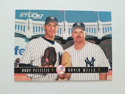 2003 Studio #197 Andy Pettite David Wells Yankees