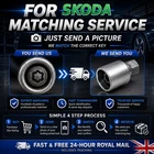 SKODA Locking Wheel Nut Key Replacement Photo Matching Service | Lost Key OE KEY