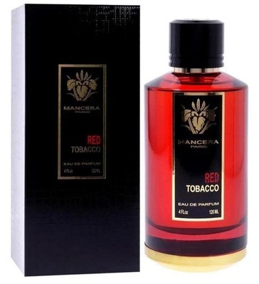 New! Mancera Men's Red Tobacco EDP Spray 4 oz (120 ml) Free Shipping USA